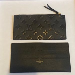 NEW Louis Vuitton Pouch and Cardholder